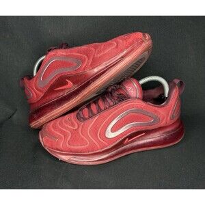 Nike Air Max 720 Team Red University Red Night Maroon Sneaker Shoe Mens Size 8.5